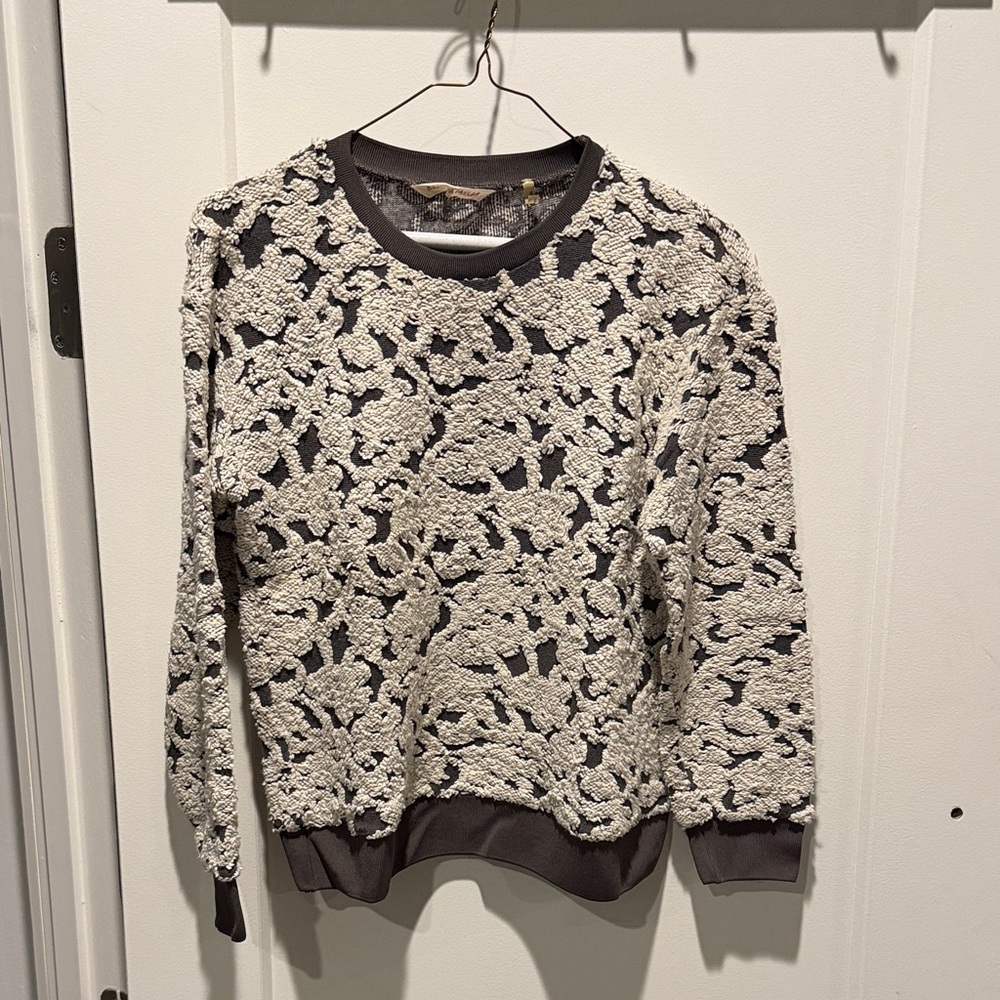 Rebecca Taylor Brocade Knit Top